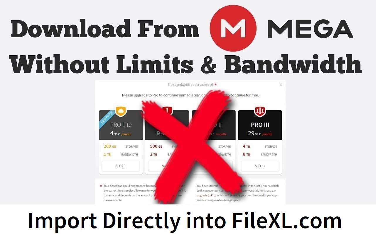 How to Import Files from MEGA to FileXL Directly?