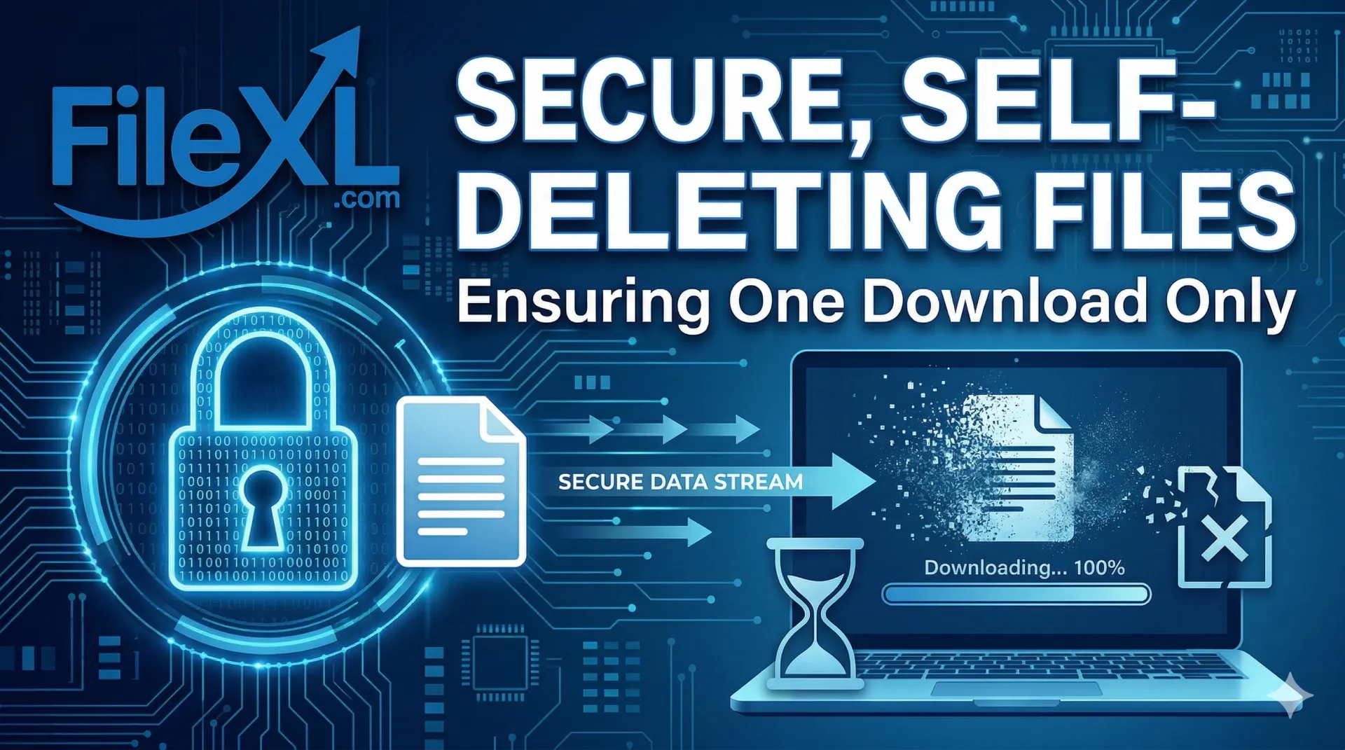 How To Send A Secure File That Automatically Deletes Itself After One Download